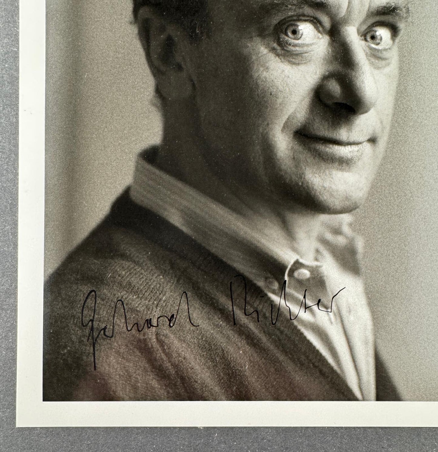 Benjamin Katz Richter 1984 Fotografie Atelier Künstler Detail