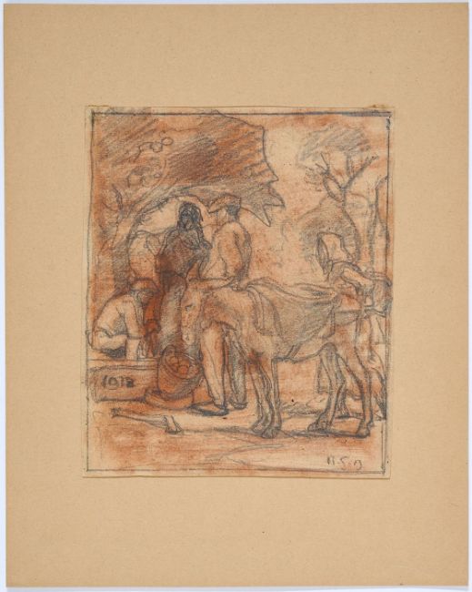 Rudolf Gudden (1863-1935) – Konvolut von 8 Zeichnungen/Skizzen (1918-1927)