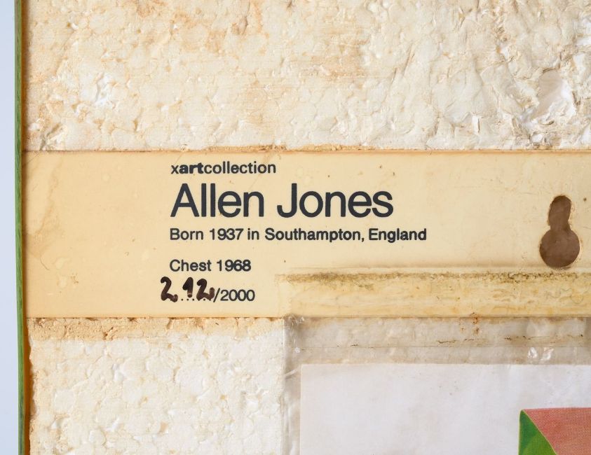 Allen Jones – "Chest" (1968) – Multiple 212/2000