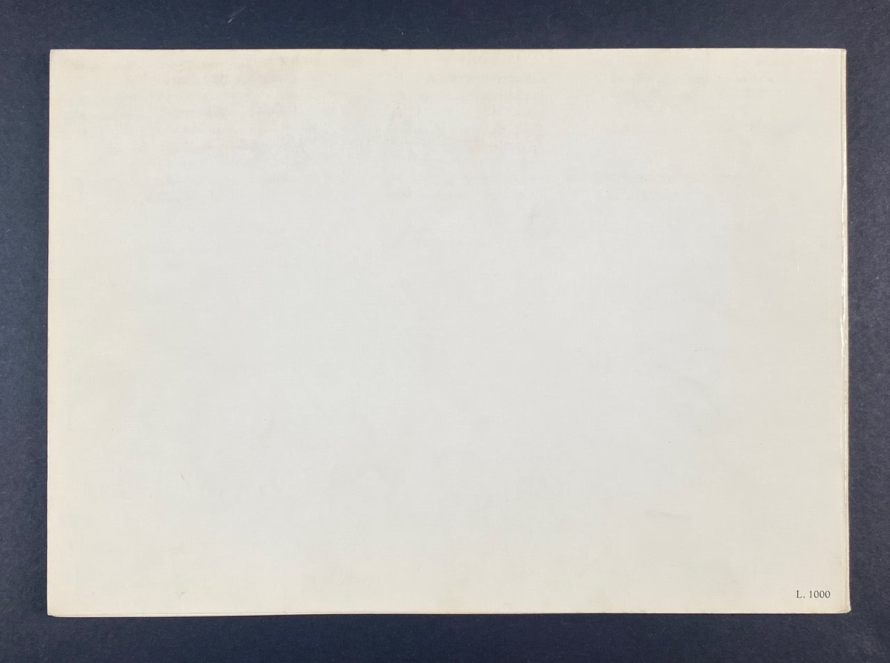Hanne Darboven: Infomation 1973, First Edition – Softcover – Limited Edition