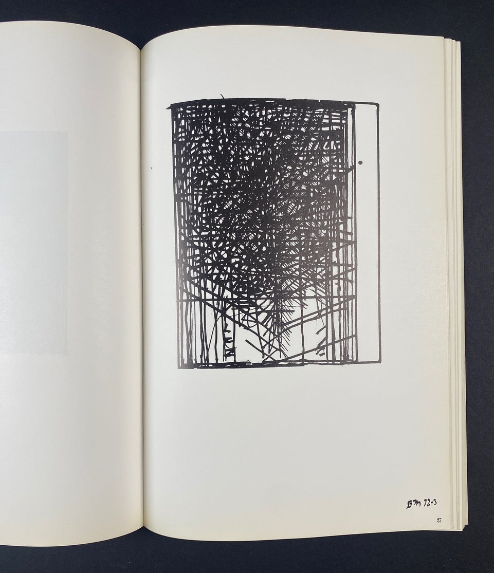 Brice Marden: Sucide Notes, 1974, First Edition - Softcover