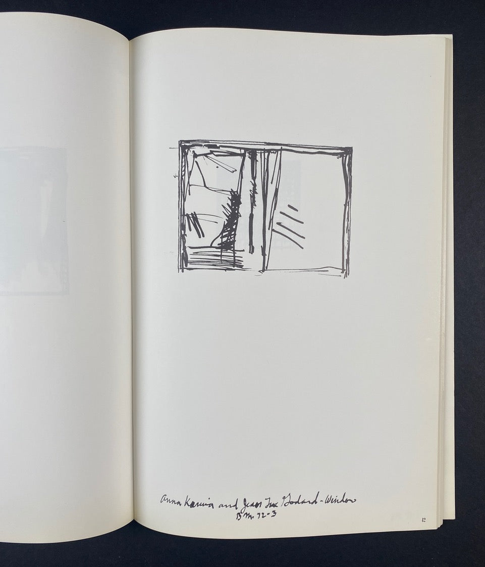 Brice Marden: Sucide Notes, 1974, First Edition - Softcover