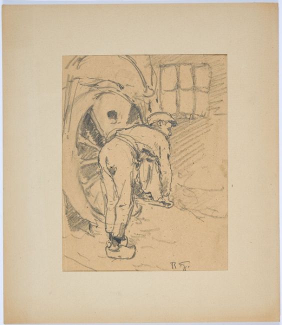 Rudolf Gudden (1863-1935) – Konvolut von 8 Zeichnungen/Skizzen (1918-1927)