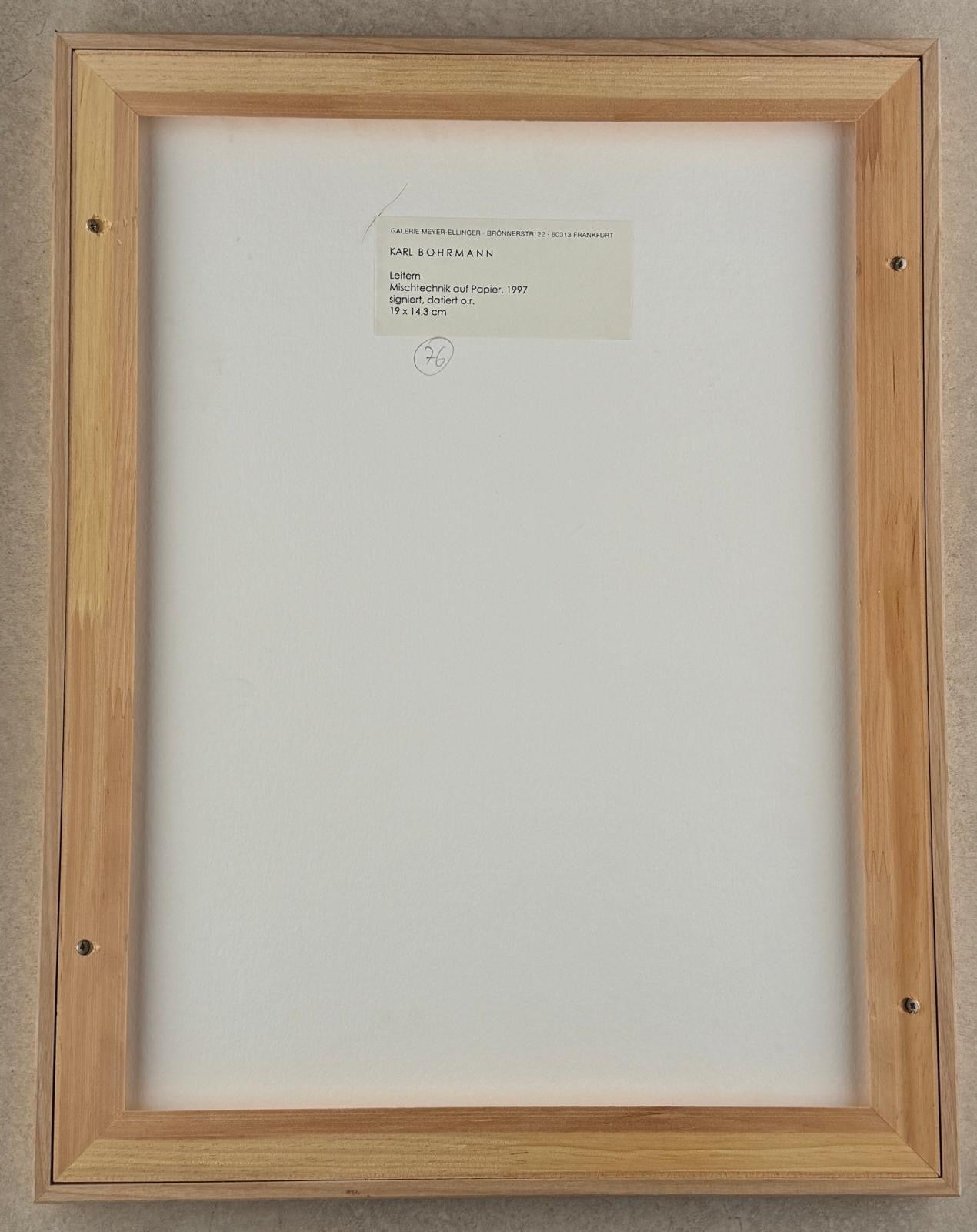 Karl Bohrmann – Mischtechnik auf Papier, 1997