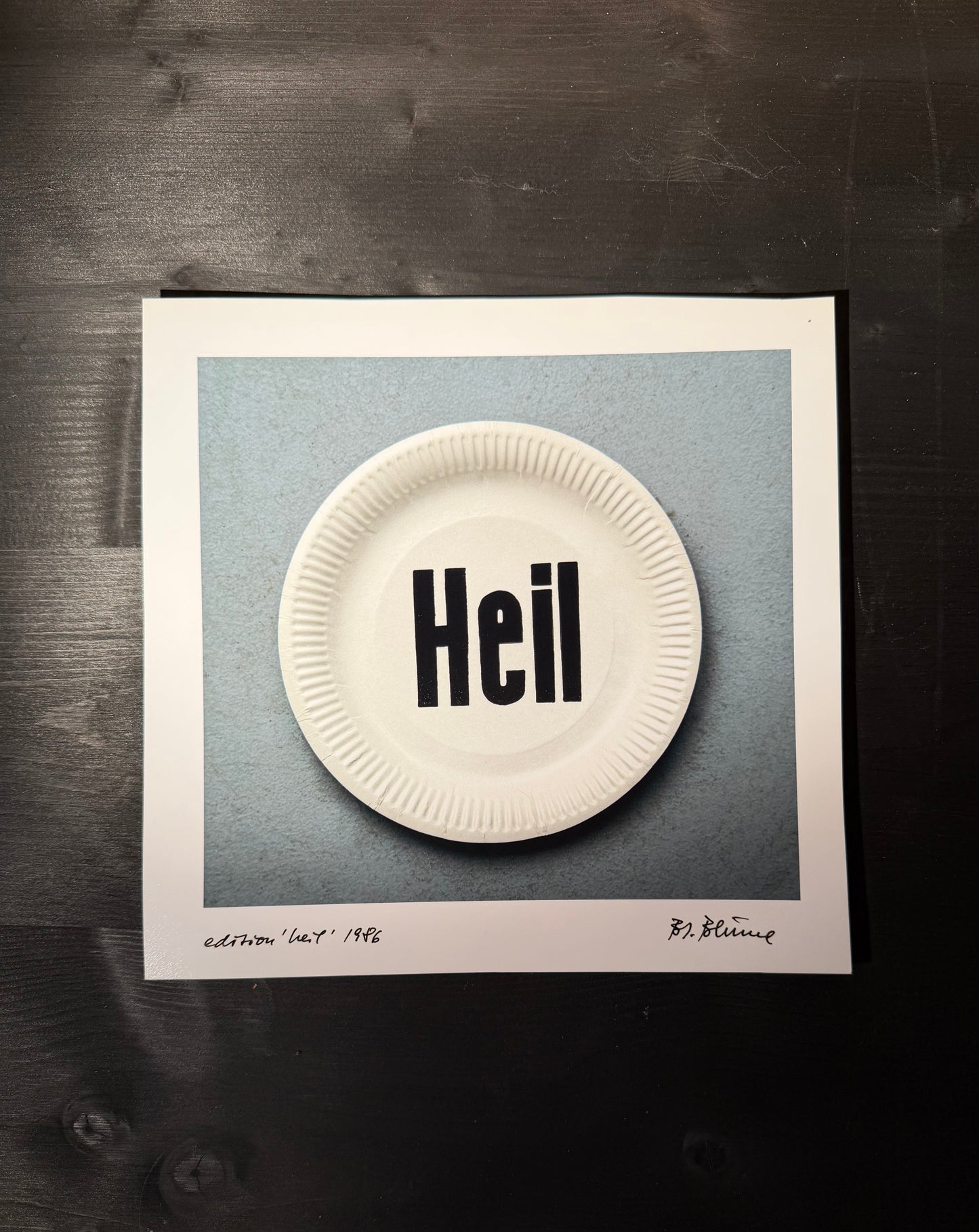 Bernhard Johannes Blume – "Gott & Heil" Konvolut (1986-2003)