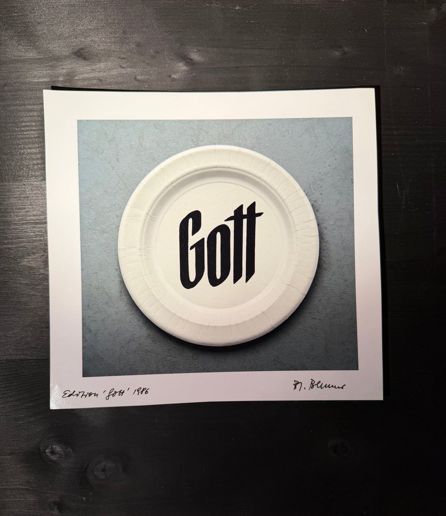 Bernhard Johannes Blume – "Gott & Heil" Konvolut (1986-2003)