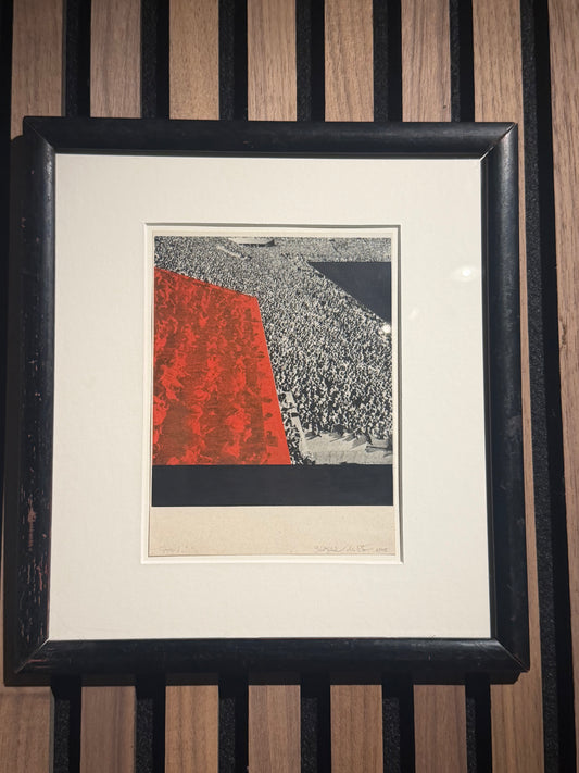 Svätopluk Mikyta – Menschenmenge / Rote Fläche – 2005