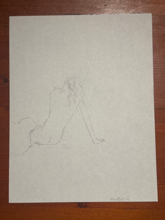 Ragnar Kjartansson – Ohne Titel (Sitzende Figur), 2006