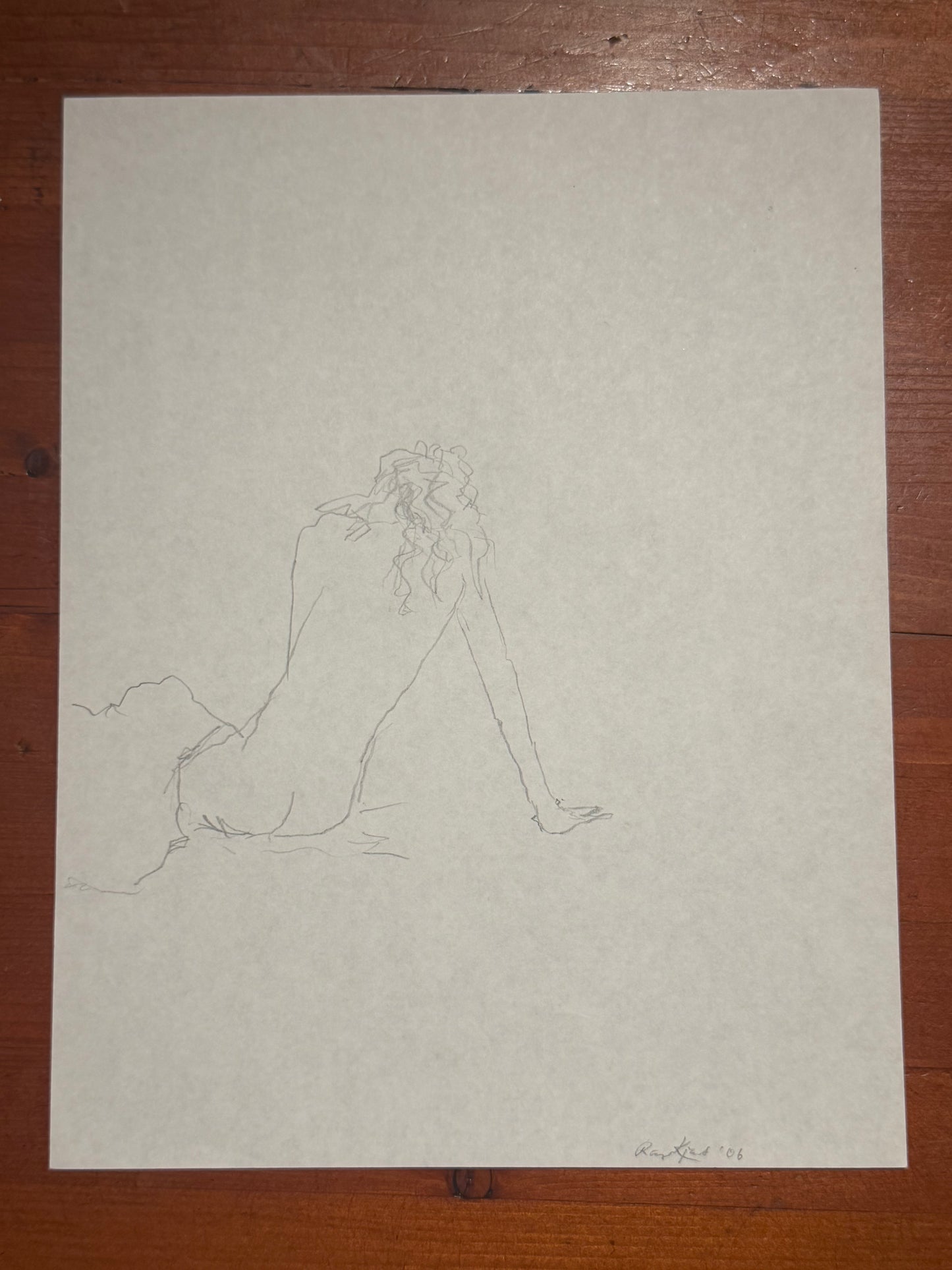 Ragnar Kjartansson – Ohne Titel (Sitzende Figur), 2006