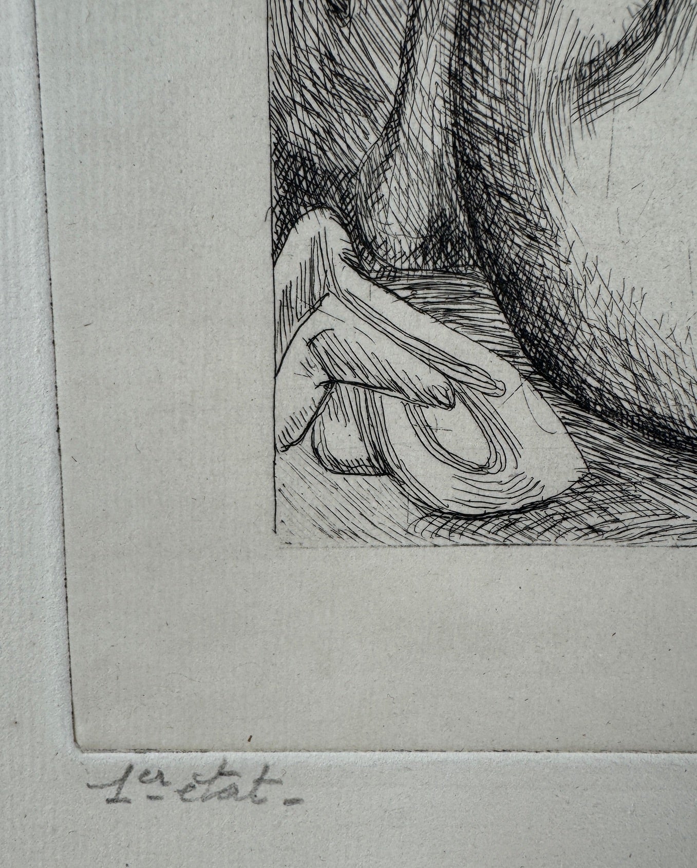 Radierung Aristide MAILLOL (1861-1944) Deux femmes assises sous les feuillages (1928/29)
