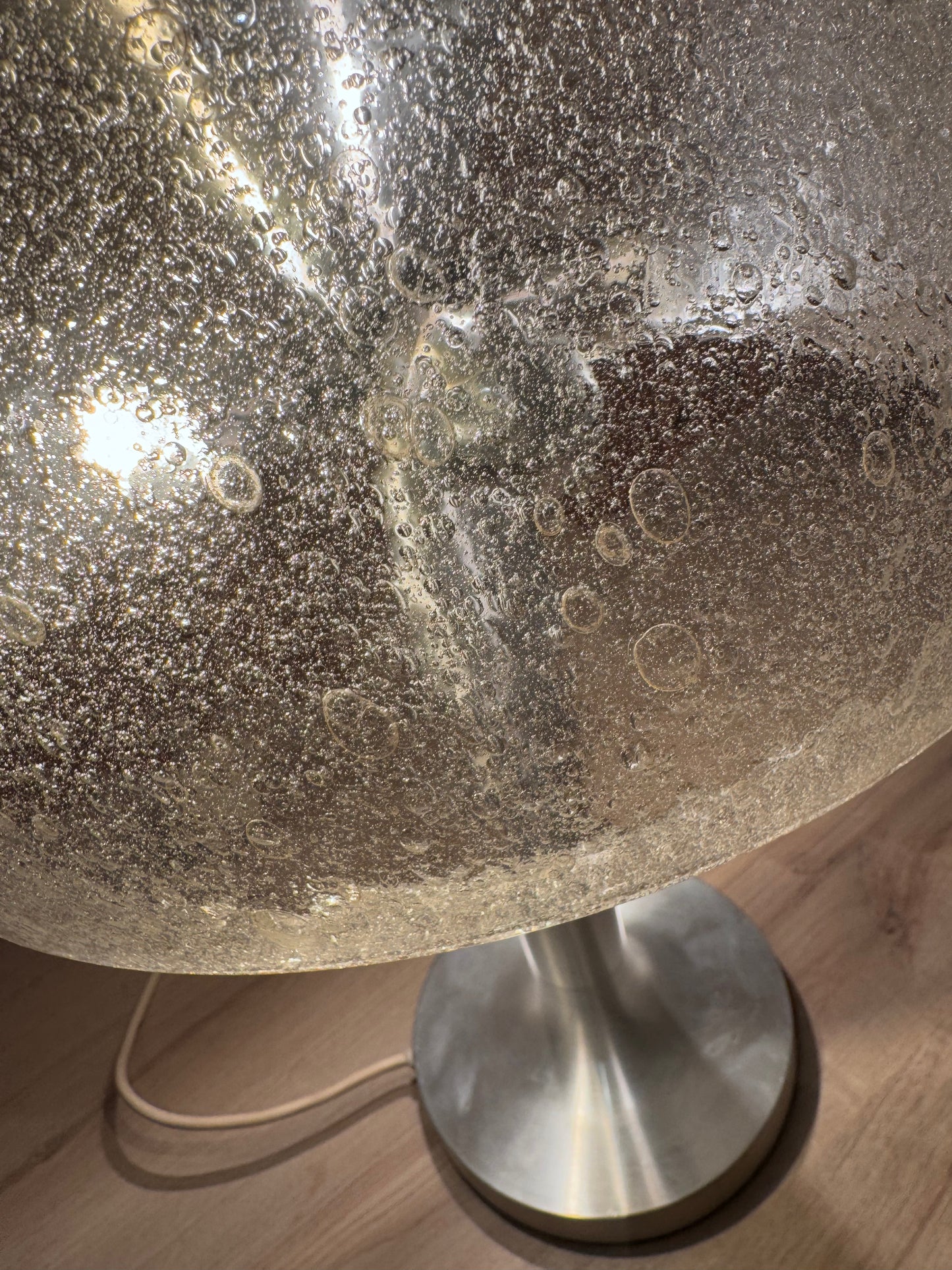 Mid-Century Space Age Mushroom Typ 60 Tischlampe von Temde, Schweiz 1960er