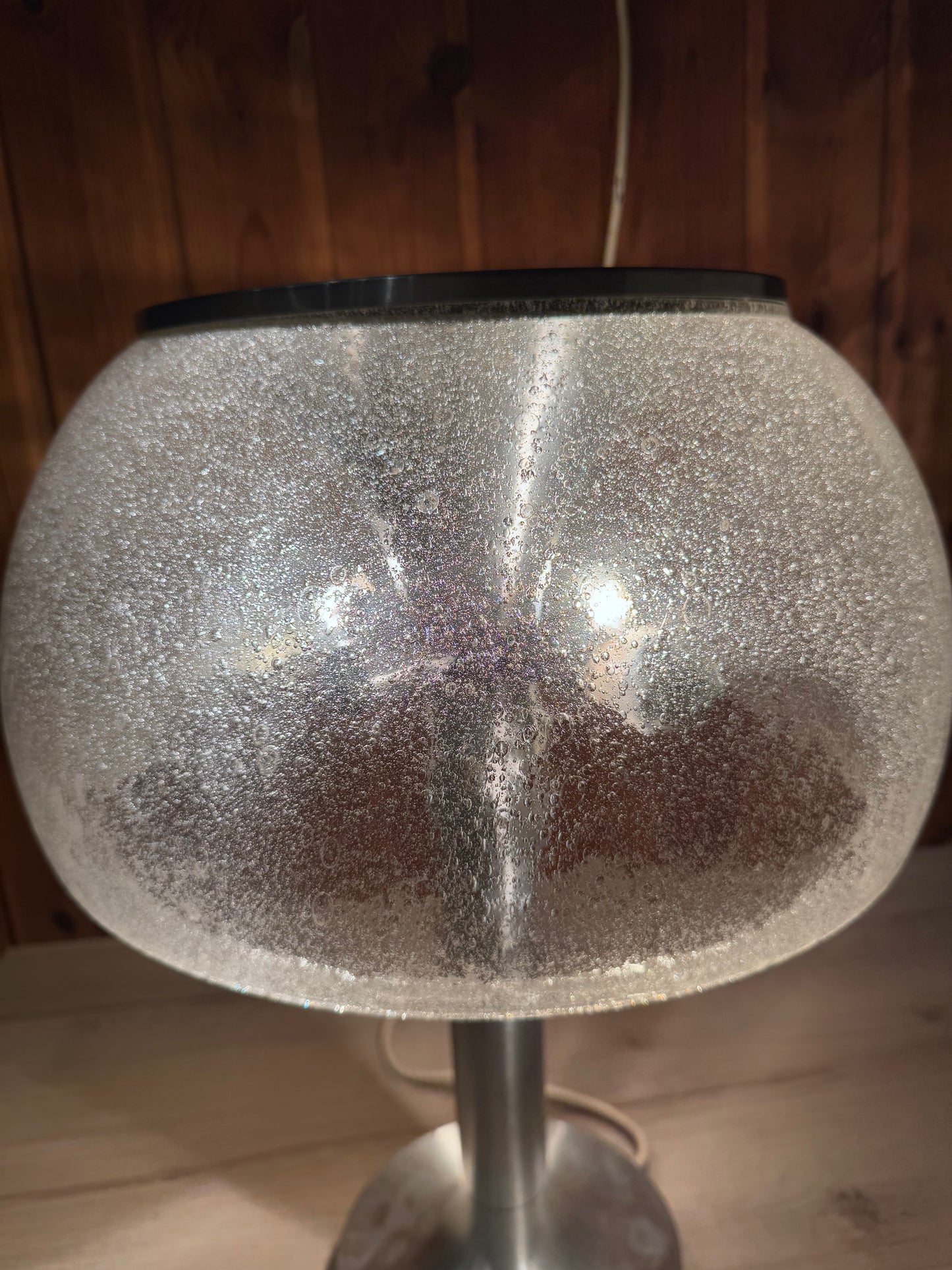 Mid-Century Space Age Mushroom Typ 60 Tischlampe von Temde, Schweiz 1960er