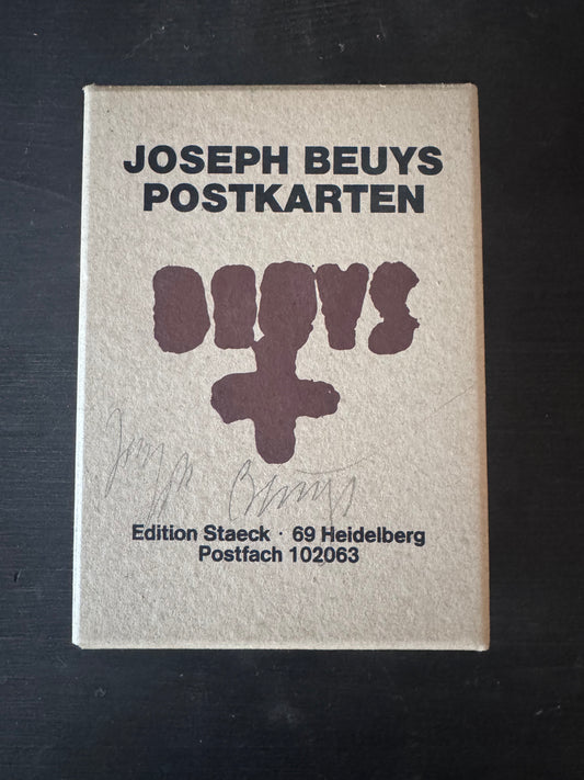 Joseph Beuys Postkarte Edition Staeck politische Kunst demokratisches Format
