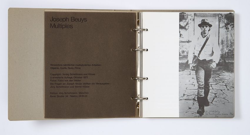 Joseph Beuys – Werkverzeichnis der Multiples mit "Fingernagelabdruck" (1972)