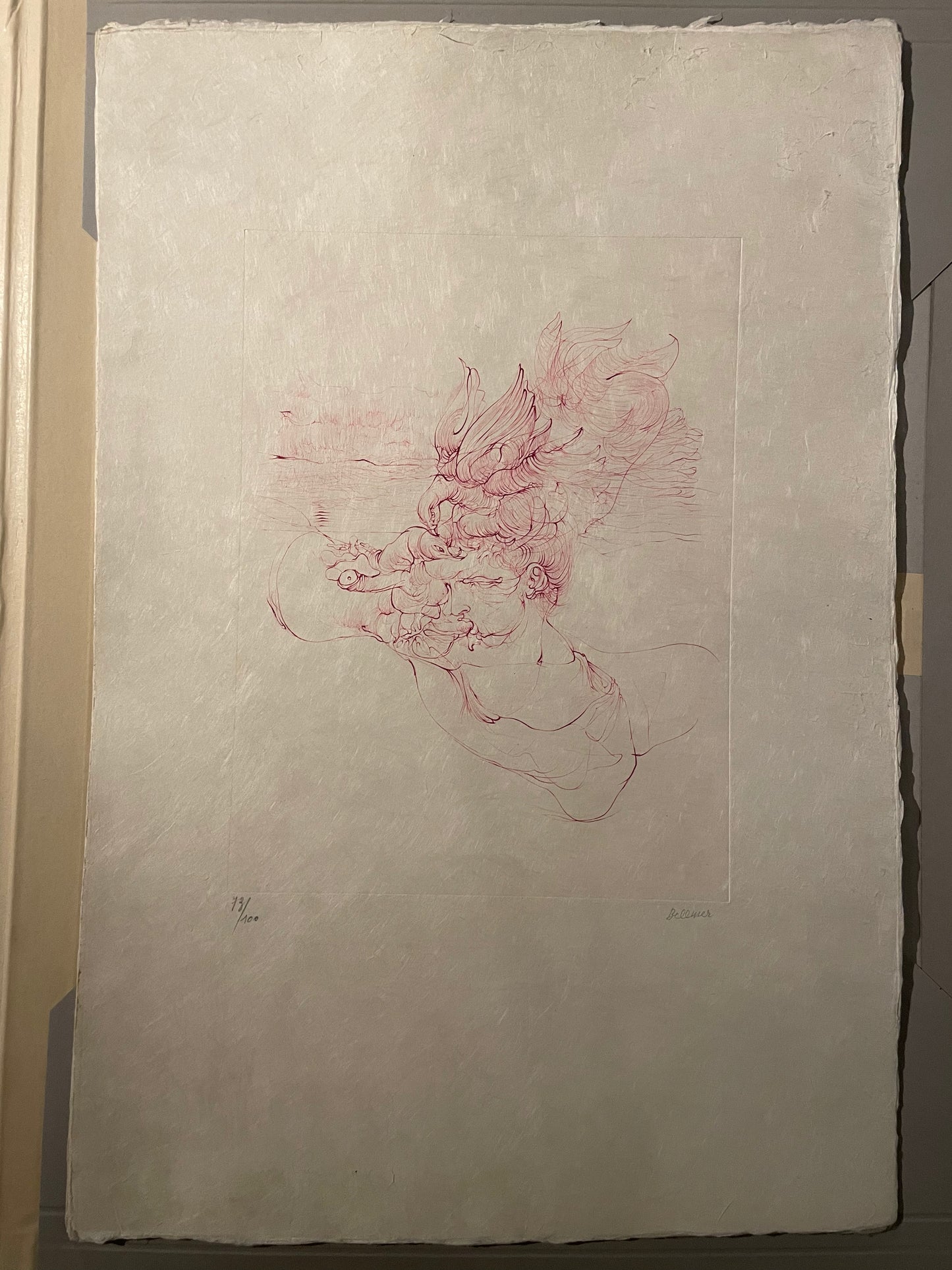 Hans Bellmer – "Chants de Maldoror" – 7 Radierungen (Konvolut)
