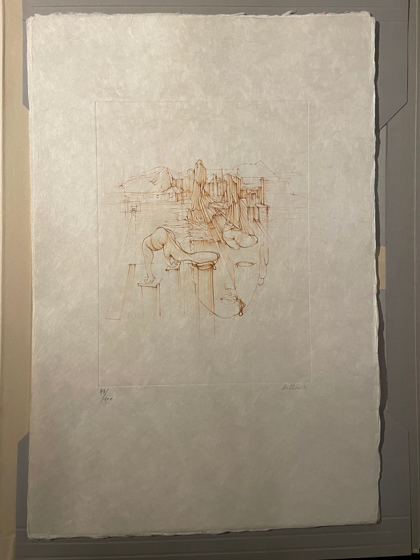 Hans Bellmer – "Chants de Maldoror" – 7 Radierungen (Konvolut)
