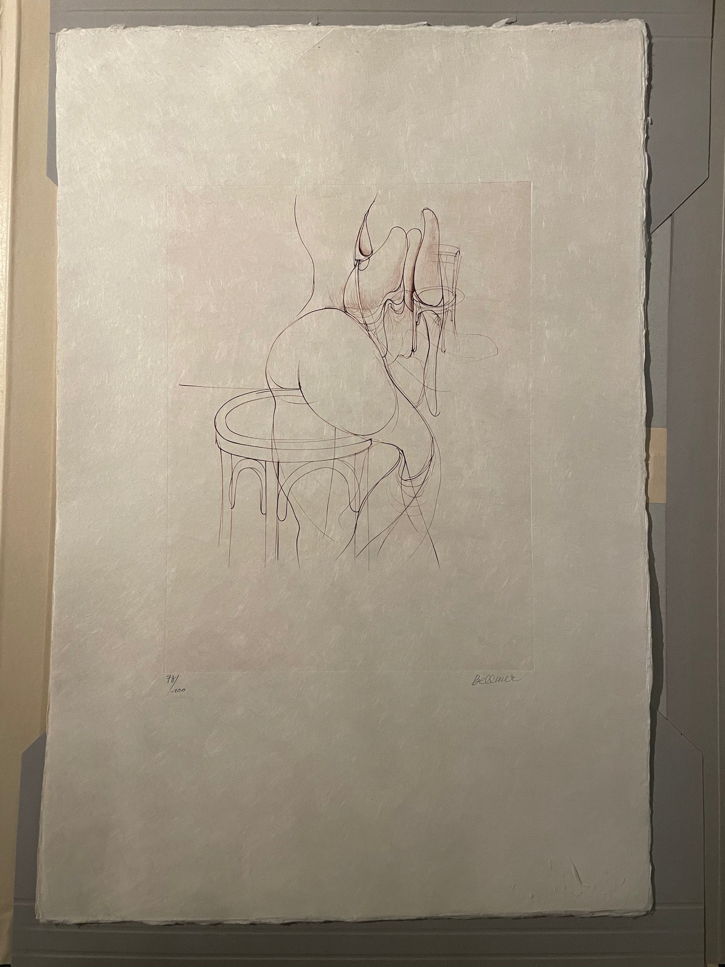 Hans Bellmer – "Chants de Maldoror" – 7 Radierungen (Konvolut)