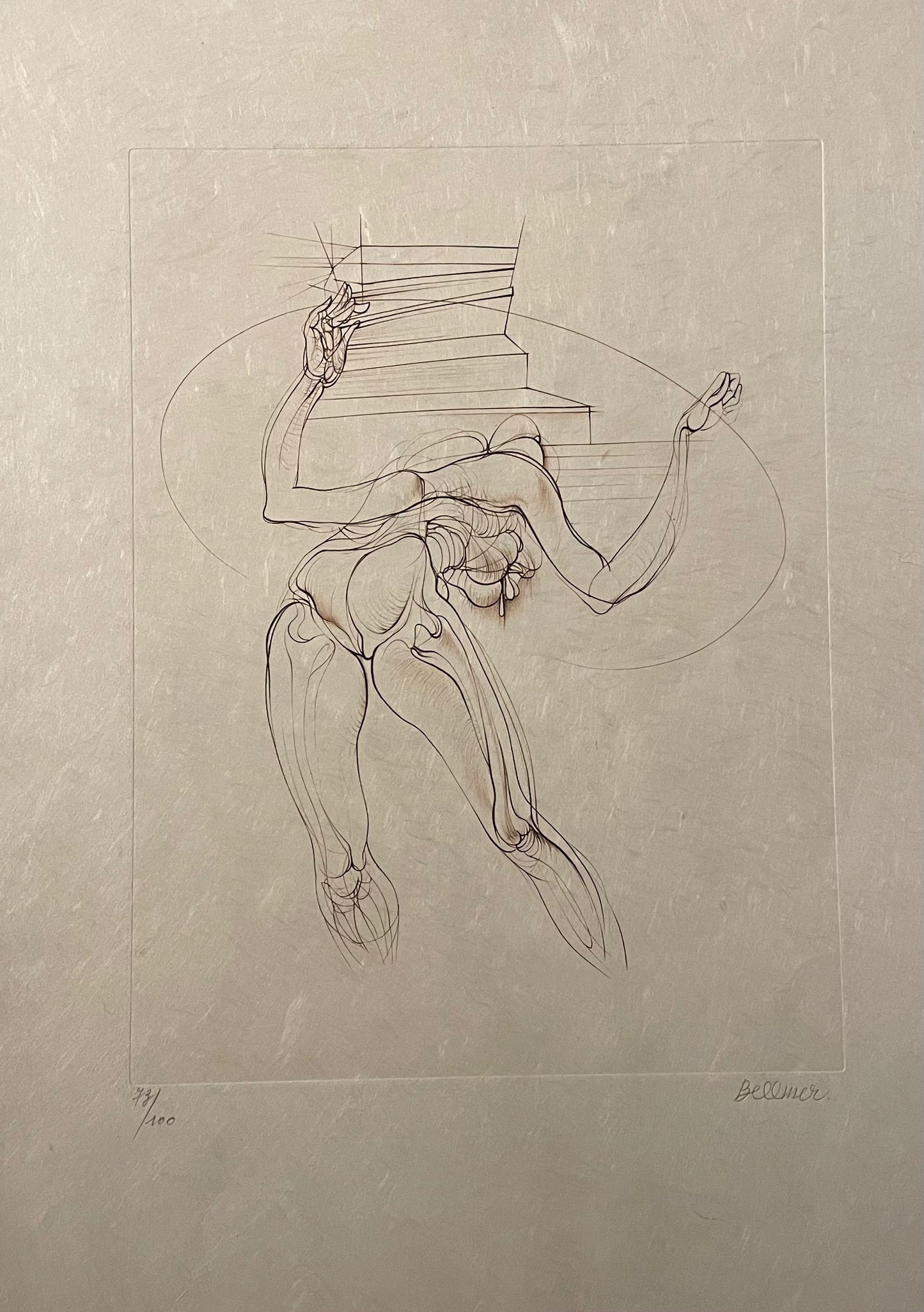 Hans Bellmer – "Chants de Maldoror" – 7 Radierungen (Konvolut)