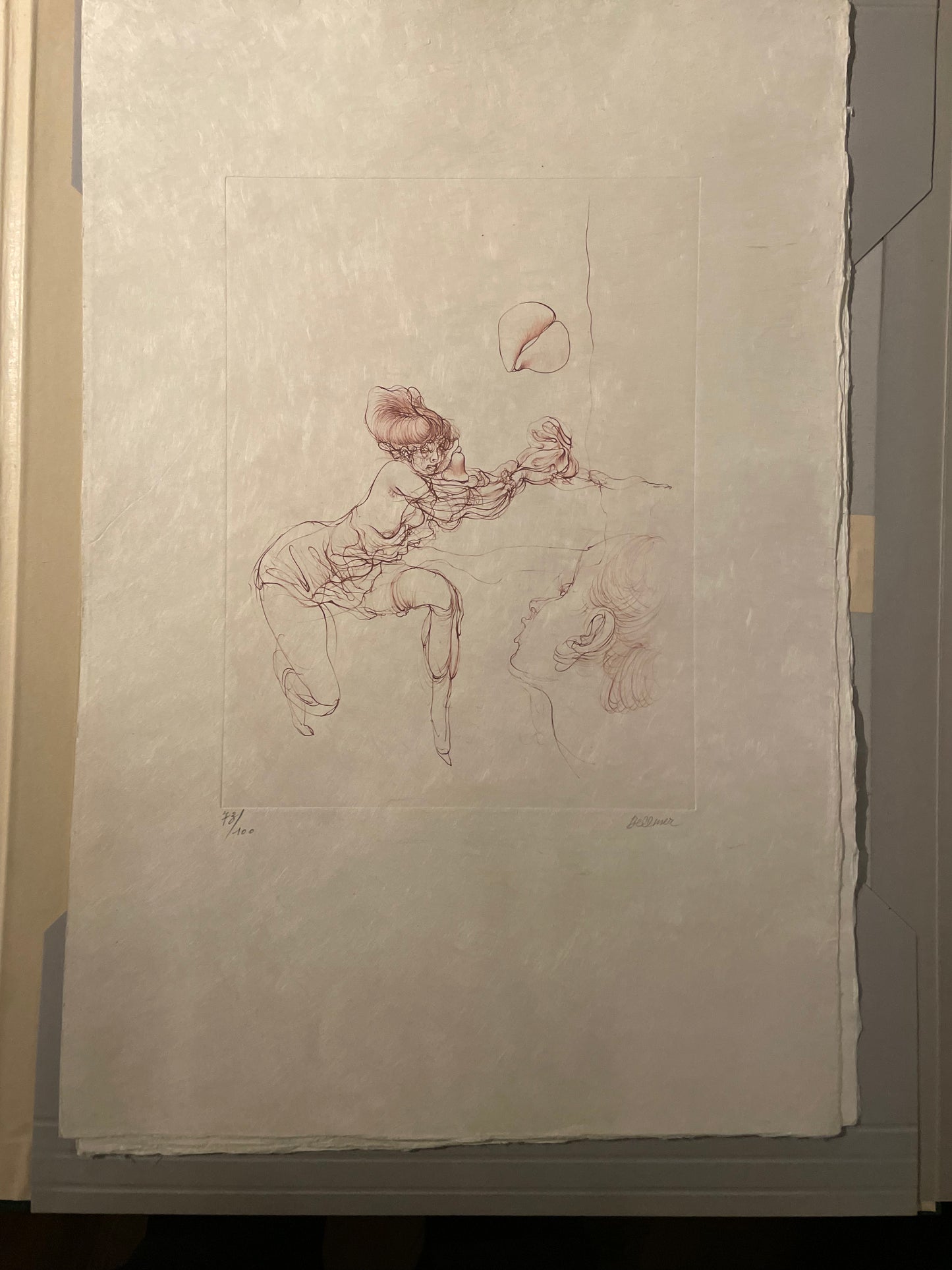 Hans Bellmer – "Chants de Maldoror" – 7 Radierungen (Konvolut)