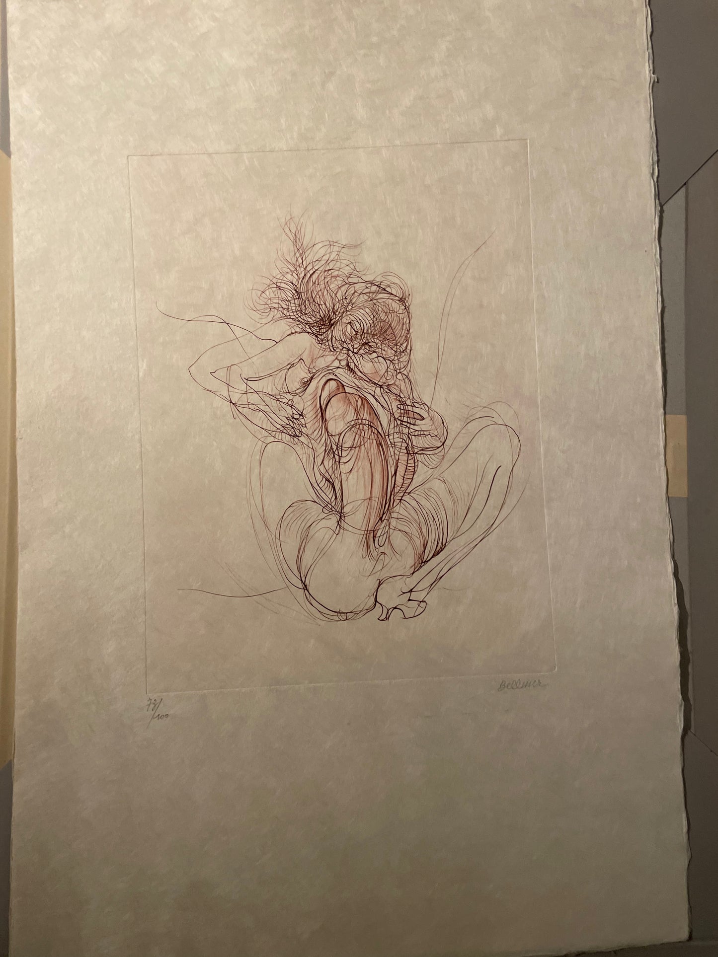 Hans Bellmer – "Chants de Maldoror" – 7 Radierungen (Konvolut)